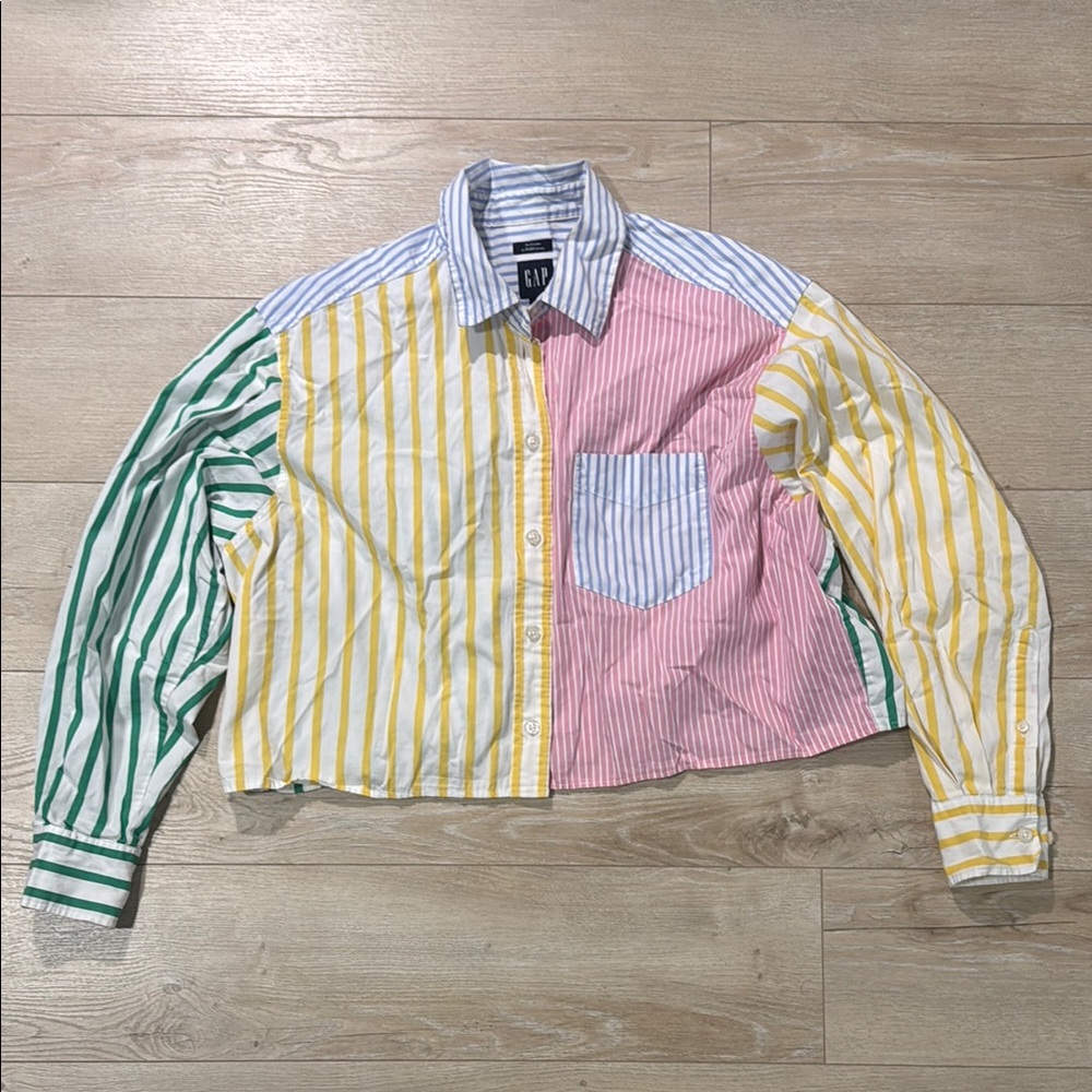 GAP Multicolor Striped Men's Shirt